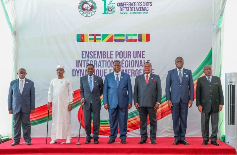 Les dirigeants de la CEMAC unis à Bangui : vers une Afrique centrale plus intégrée et résiliente