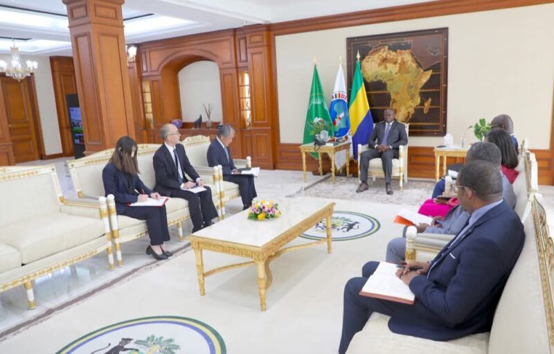 Libreville : Triple audience au Palais présidentiel