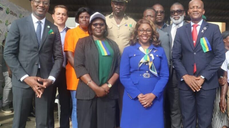 Olam Palm Gabon soutient les coopératives agricoles rurales à Kango