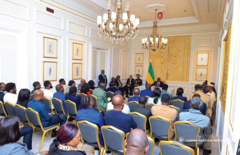  Italie : le président Oligui Nguema veut mobiliser la diaspora pour bâtir le Gabon 