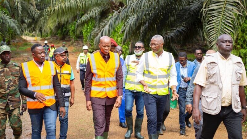 Mouila : une coopération renforcée entre le Ministère des Eaux et Forêts et Olam Palm Gabon