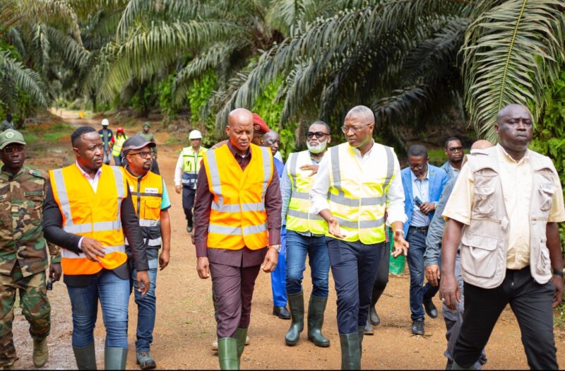 Mouila : une coopération renforcée entre le Ministère des Eaux et Forêts et Olam Palm Gabon