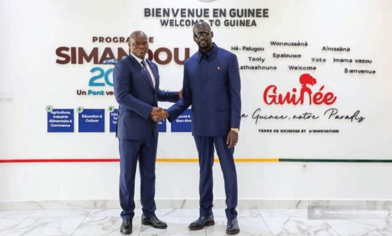 Le Président Oligui Nguema en Guinée : cap sur une coopération minière stratégique