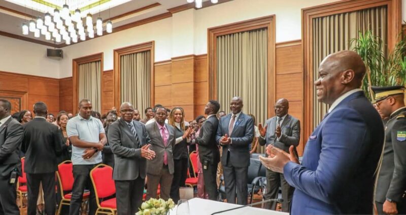 Échange fructueux entre le président Oligui Nguema et les étudiants gabonais à Conakry