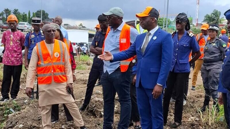 Libreville accélère sa métamorphose : le Maire et le Ministre des Travaux publics en inspection