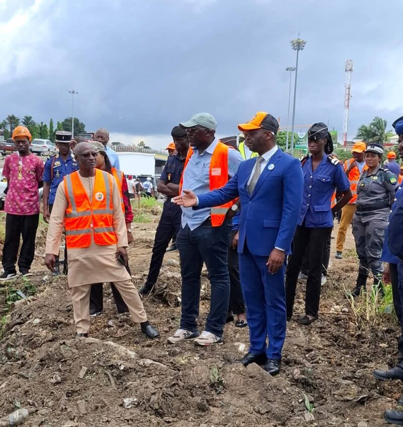 Libreville accélère sa métamorphose : le Maire et le Ministre des Travaux publics en inspection