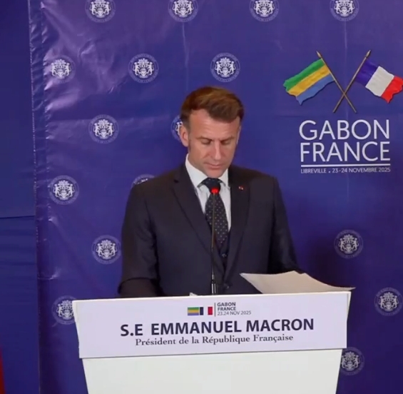Macron trace les contours d’un nouveau partenariat avec le Gabon