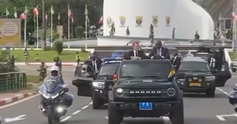 Macron et Oligui Nguema visitent les chantiers du Grand Libreville dans une atmosphère de satisfaction