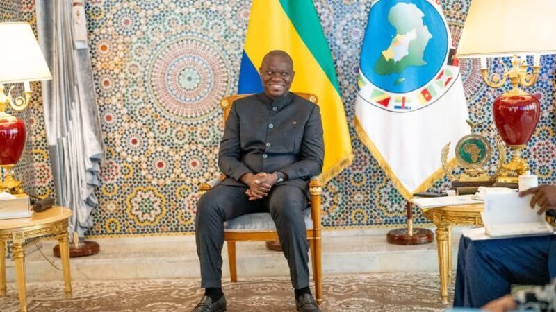 Oligui Nguema et Cécile Abadie échangent sur la modernisation du Transgabonais