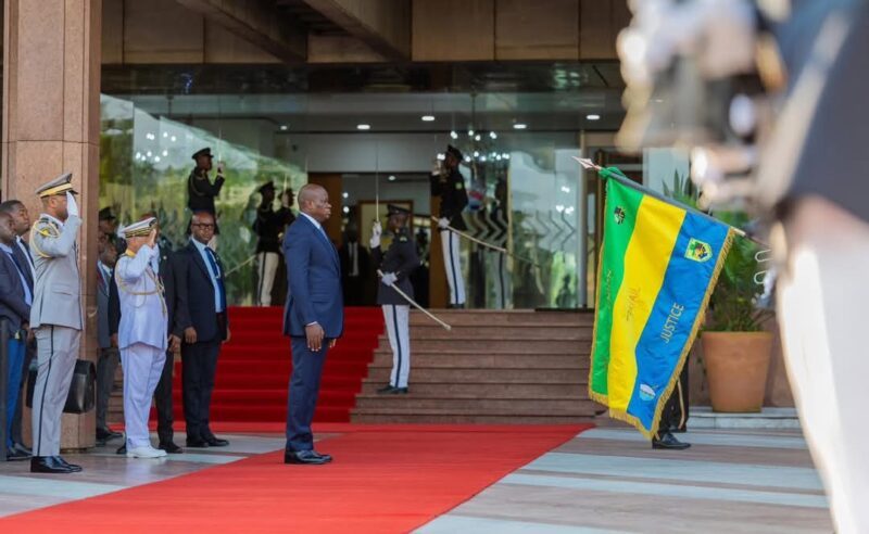 Montée des couleurs à la Présidence : le Gabon ouvre 2026 dans la solennité républicaine