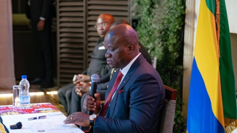 À Addis-Abeba, Oligui Nguema rencontre la diaspora