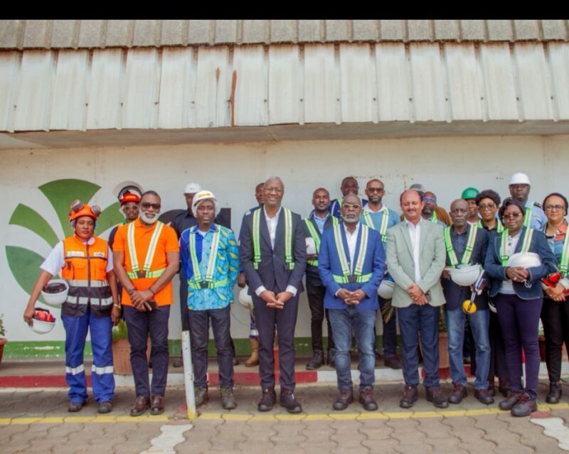 Industrialisation : Olam Palm Gabon confirme son rôle stratégique lors de la visite du Ministre de l’Industrie, Lubin Ntoutoume