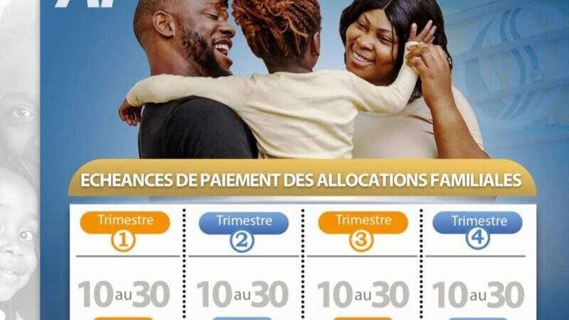 Allocations familiales : la CNSS rappelle le calendrier de paiement