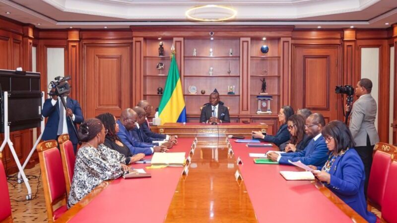 Brice Clotaire OLIGUI NGUEMA : Dialogue inclusif et concertation pour un Gabon uni 