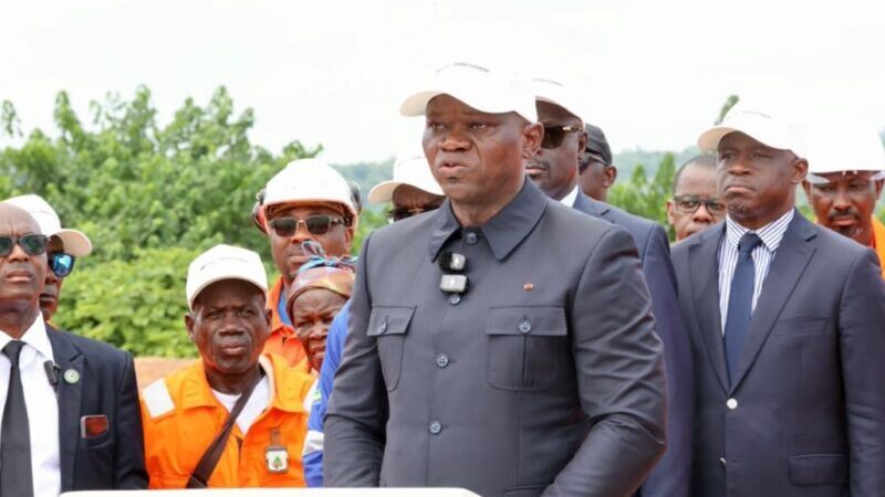 Brice Clotaire Oligui Nguema fête son premier anniversaire d’élection sur le terrain, à Port-Gentil