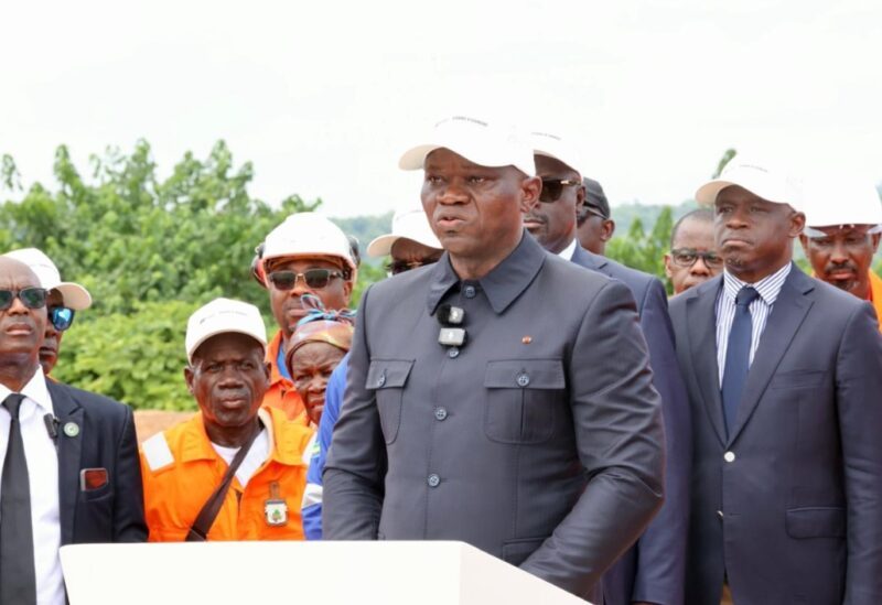 Brice Clotaire Oligui Nguema fête son premier anniversaire d’élection sur le terrain, à Port-Gentil