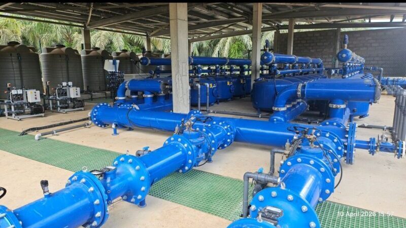 Olam Palm Gabon déploie un système d’irrigation de pointe pour une agriculture durable