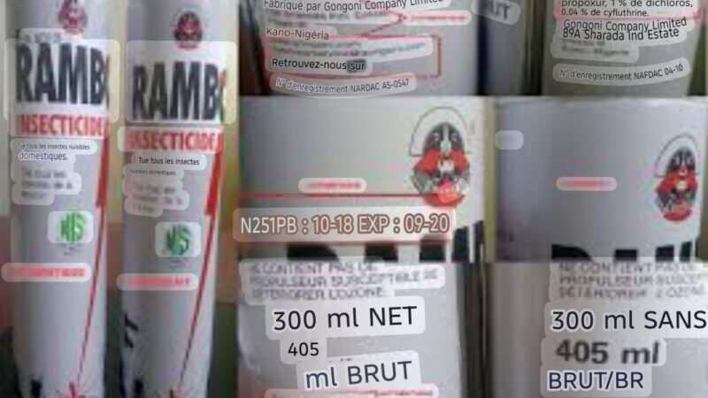 Alerte danger : SUPER RAMBO retiré du marché