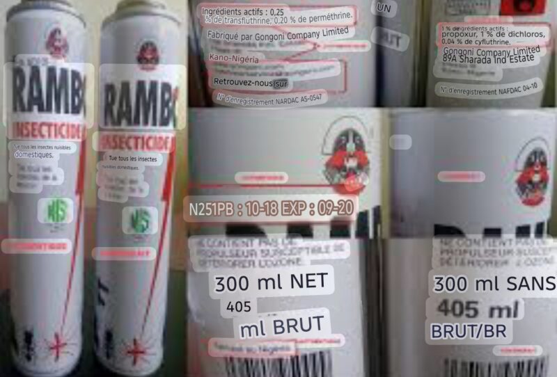 Alerte danger : SUPER RAMBO retiré du marché