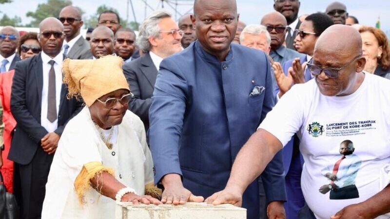 Gabon : lancement des travaux du port de Kobe-Kobe, pilier d’une ambitieuse transformation industrielle