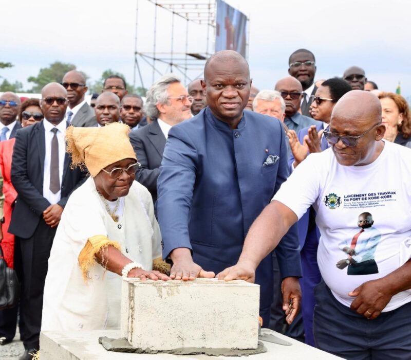 Gabon : lancement des travaux du port de Kobe-Kobe, pilier d’une ambitieuse transformation industrielle