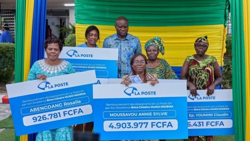 Après 10 ans d’attente, les épargnants de La Poste enfin remboursés : Oligui Nguema tient sa promesse