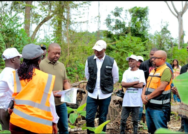Olam Palm Gabon : le ministre Pacôme Kossi découvre les leviers d’une filière stratégique pour l’économie nationale