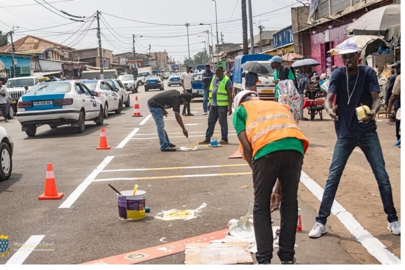 Port-Gentil remet de l’ordre dans le stationnement urbain