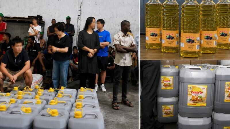 Gabon : la DGSS démantèle un vaste réseau de reconditionnement frauduleux d’huile alimentaire