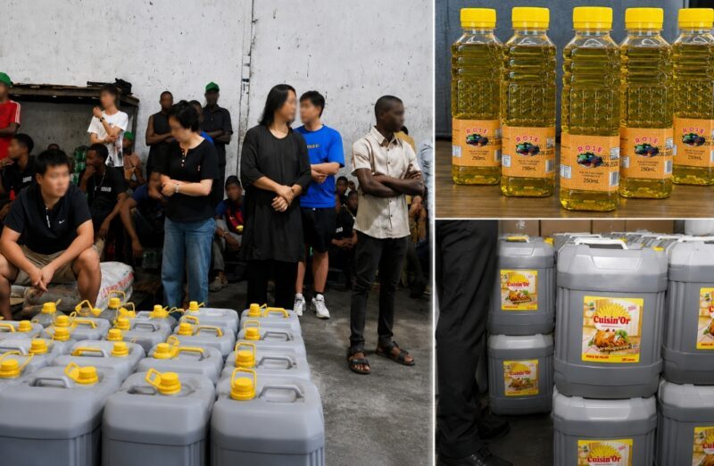 Gabon : la DGSS démantèle un vaste réseau de reconditionnement frauduleux d’huile alimentaire