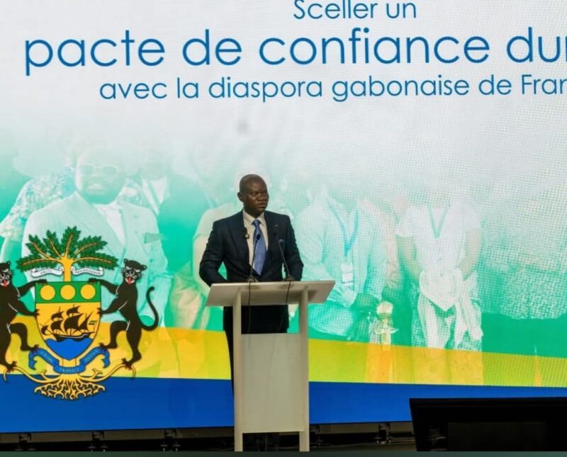 Paris : Oligui Nguema appelle les Gabonais de l’étranger à participer au renouveau national
