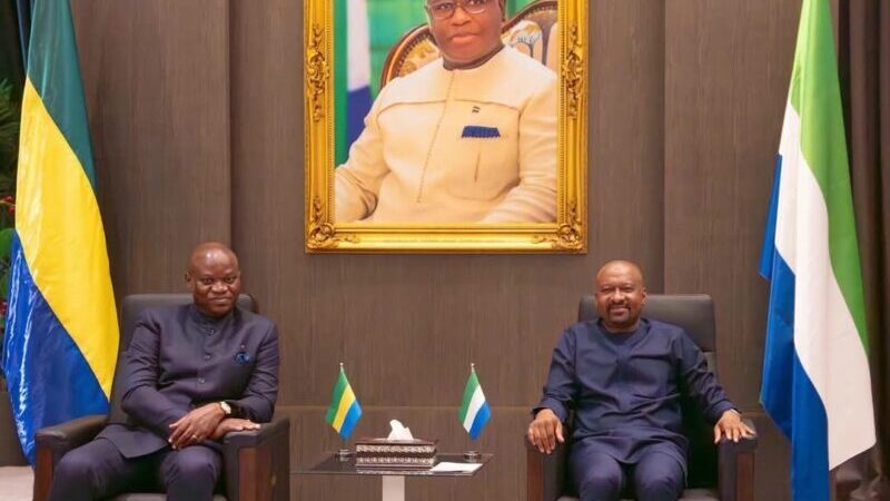 Afrique de l’Ouest : après la Gambie, Oligui Nguema poursuit sa tournée en Sierra Leone