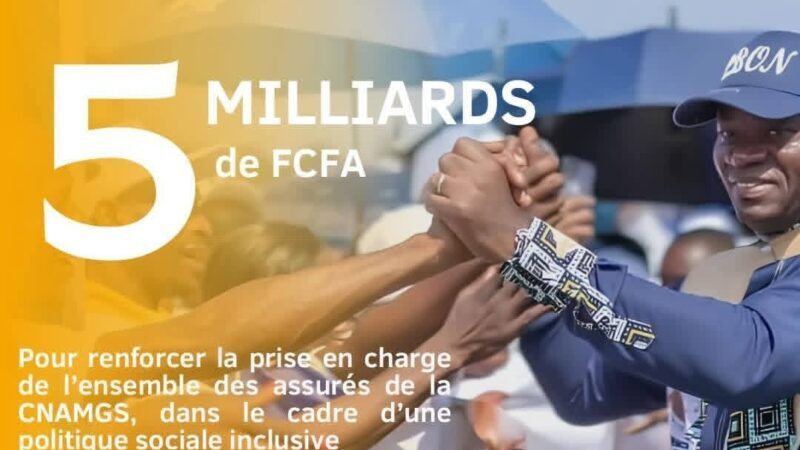 CNAMGS : Oligui Nguema débloque 5 milliards pour la couverture sociale