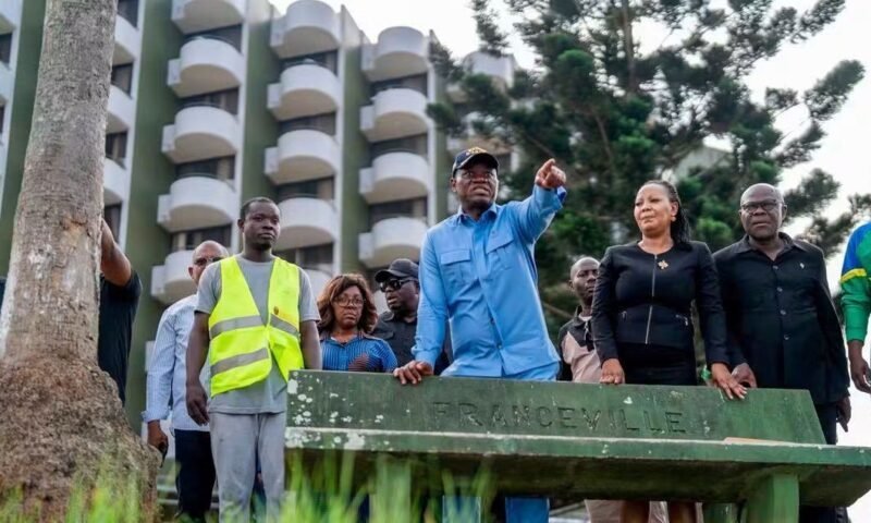 Franceville : Oligui Nguema passe les chantiers au crible