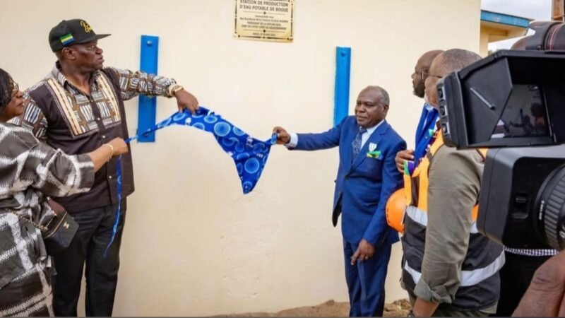 Booué : une nouvelle station pour tripler la capacité en eau