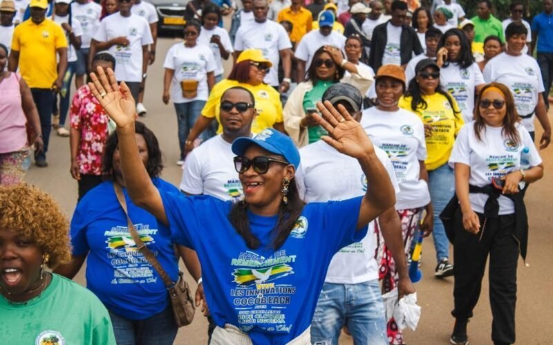 Cocobeach : Grâce N’Nang mobilise pour saluer la dynamique de développement