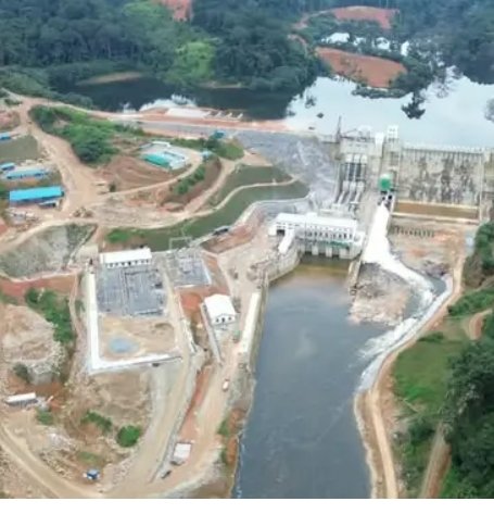 Kinguélé Aval : le barrage entre dans le temps des essais