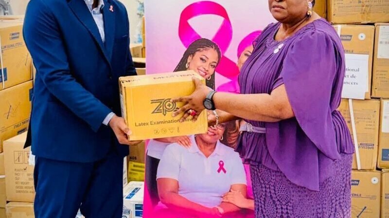 Santé des femmes : ZITA OLIGUI NGUEMA renforce la mobilisation contre les cancers féminins