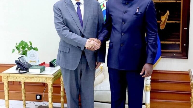Gabon-Chine : OLIGUI NGUEMA intensifie sa stratégie diplomatique