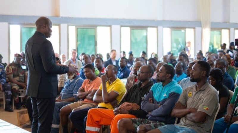 BORR PROSPECTOR 5 : OLIGUI NGUEMA AUX CÔTÉS DES RESCAPÉS ET DES FAMILLES ÉPROUVÉES